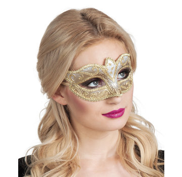 Goedkoop Venetiaans masker goud