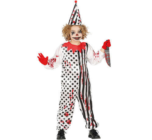 Halloween clown kostuum kind