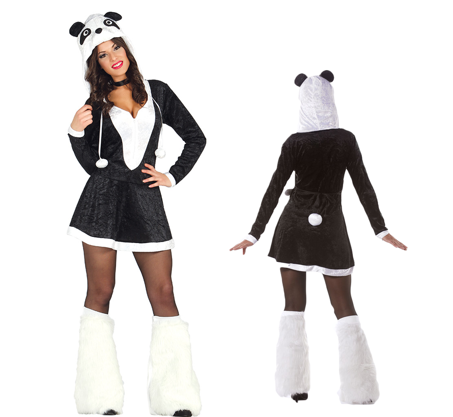 Panda pakje dames kostuum