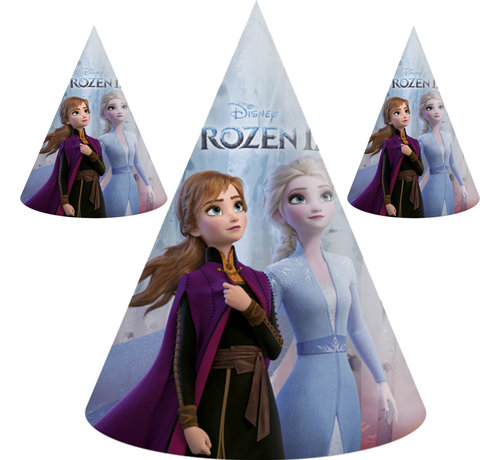 Kartonnen Frozen 2 hoedjes