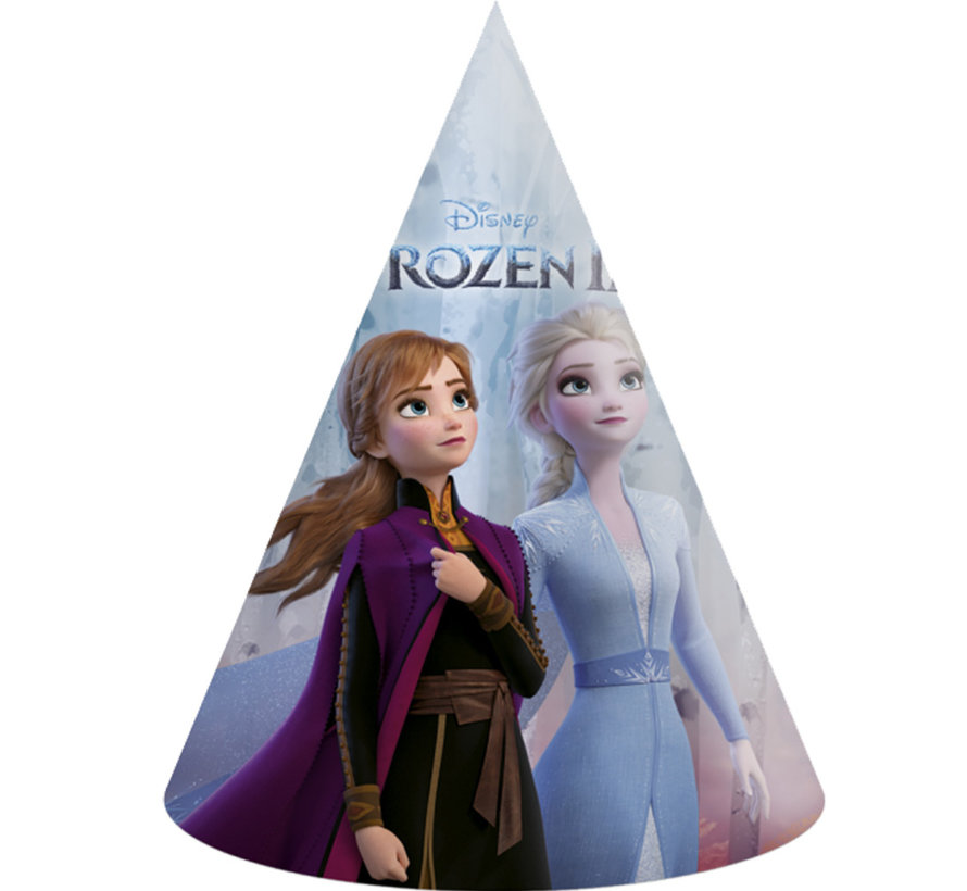 Kartonnen Frozen 2 hoedjes