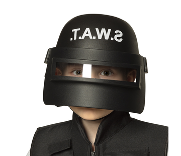 Zwarte S.W.A.T helm