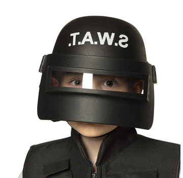 Zwarte S.W.A.T helm