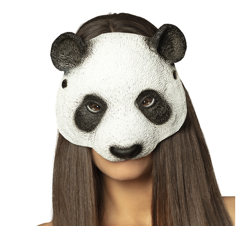 Panda Masker zwart/wit kopen