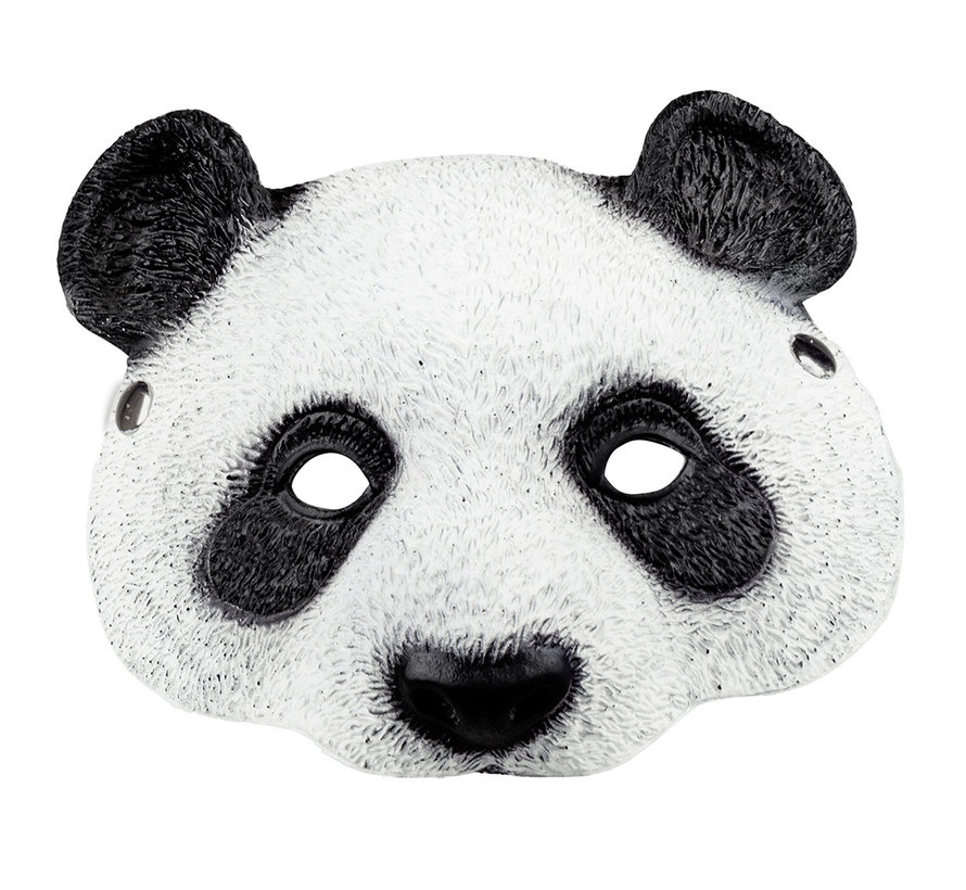 Panda Masker zwart/wit kopen