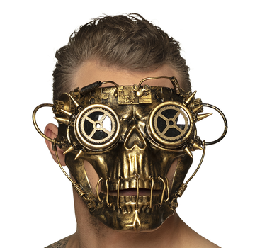 Steampunk skull masker