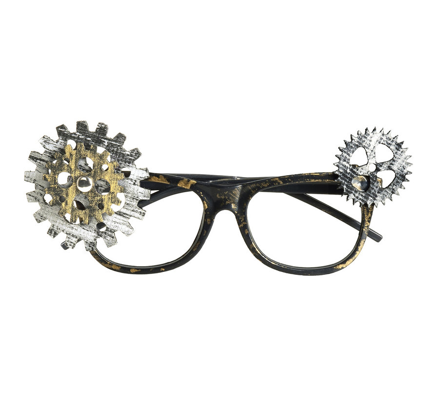 Steampunk bril gears kopen