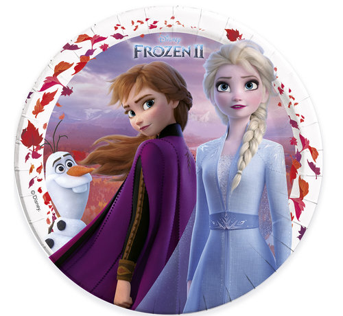 Papieren bordjes frozen 2