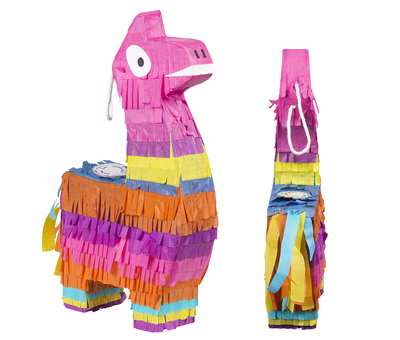 Papieren kleine  lama piñata