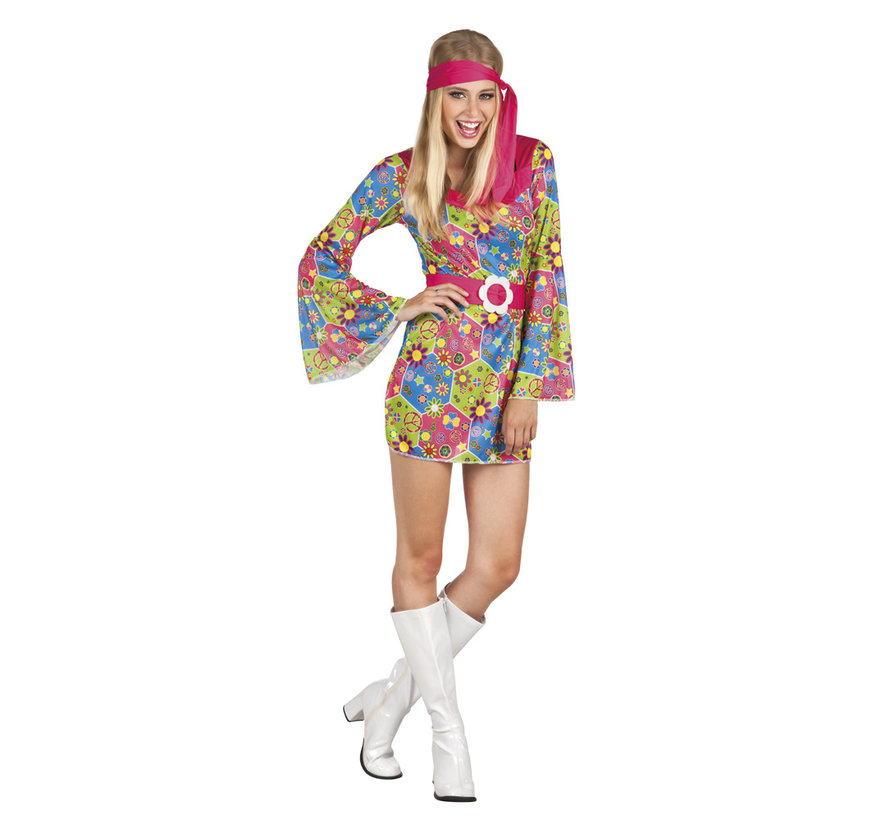 Flower power kleding voor dames