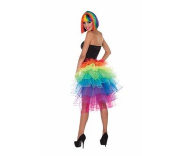 Regenboog petticoat