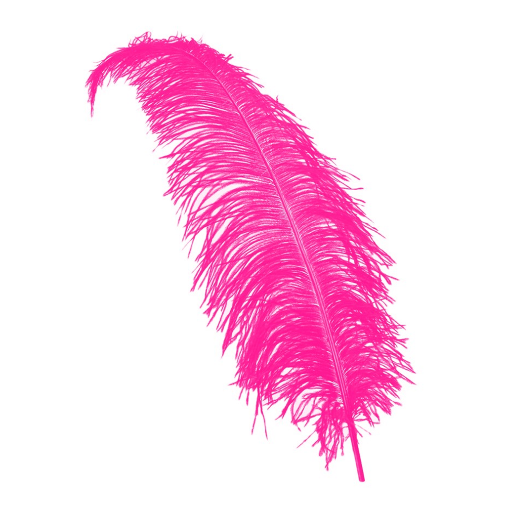 Verkeersopstopping browser draadloos Pink roze veren - Partycorner.nl