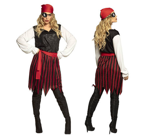 dames kostuum rood - Partycorner.nl
