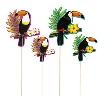 Cocktailprikkers Toucan