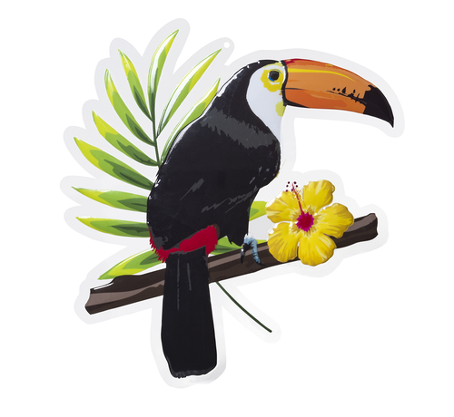 Muur Decoratie Toucan vogel kopen