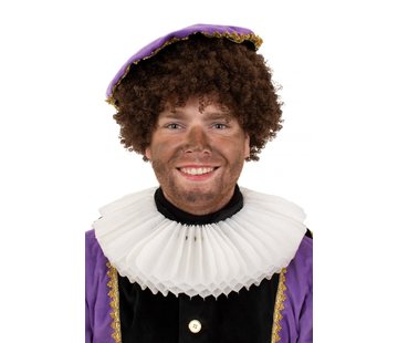 Zwarte piet page kraag