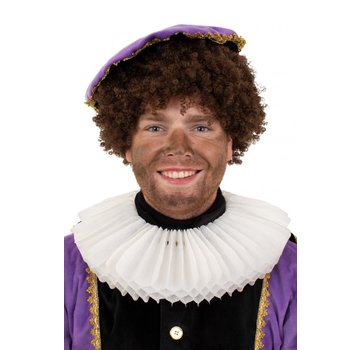 Zwarte piet page kraag