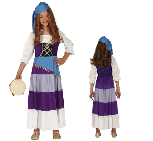 Gypsy jurk carnaval voor meisjes