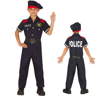 Politie verkleedset kind