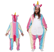 Eenhoorn regenboog onesie kind