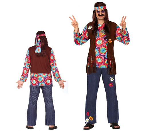 Hippie kostuum man kopen