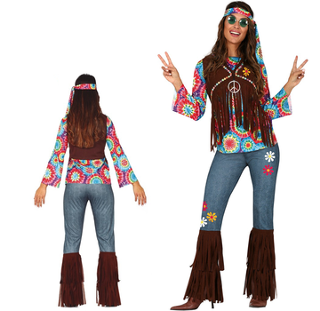 Hippie kostuum dames