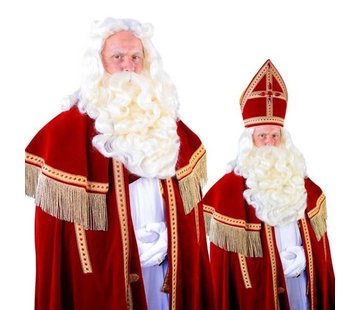 Sinterklaas pruik en baard