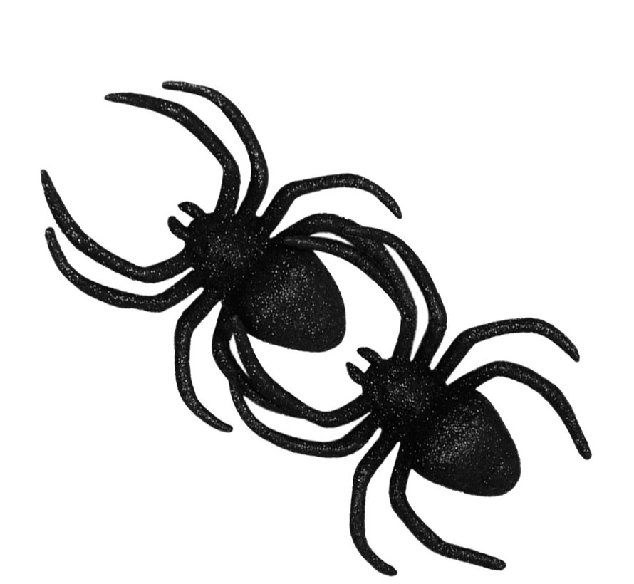 Set enge zwarte spinnen kopen