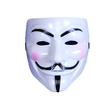 Masker V for Vendetta Wit