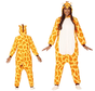 Giraffe onesie volwassenen uniseks