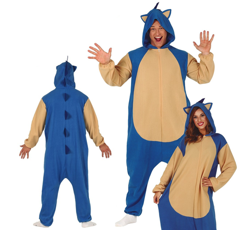 Sonic onesie voor dames en heren