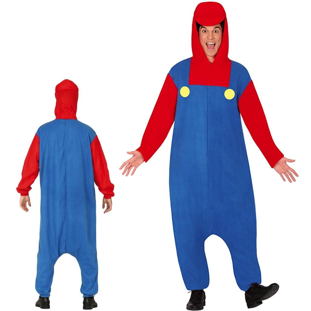 Harde ring Hoofd haat Mario onesie kostuum - Partycorner.nl