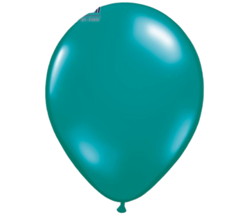 Turquoise metallic ballonnen