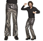 Disco broek zilver