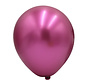 100 st Grote magenta metallic ballonnen