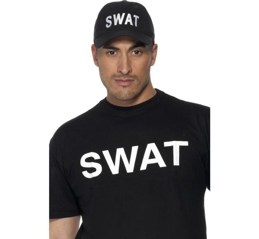 Zwarte S.W.A.T  pet volwassenen