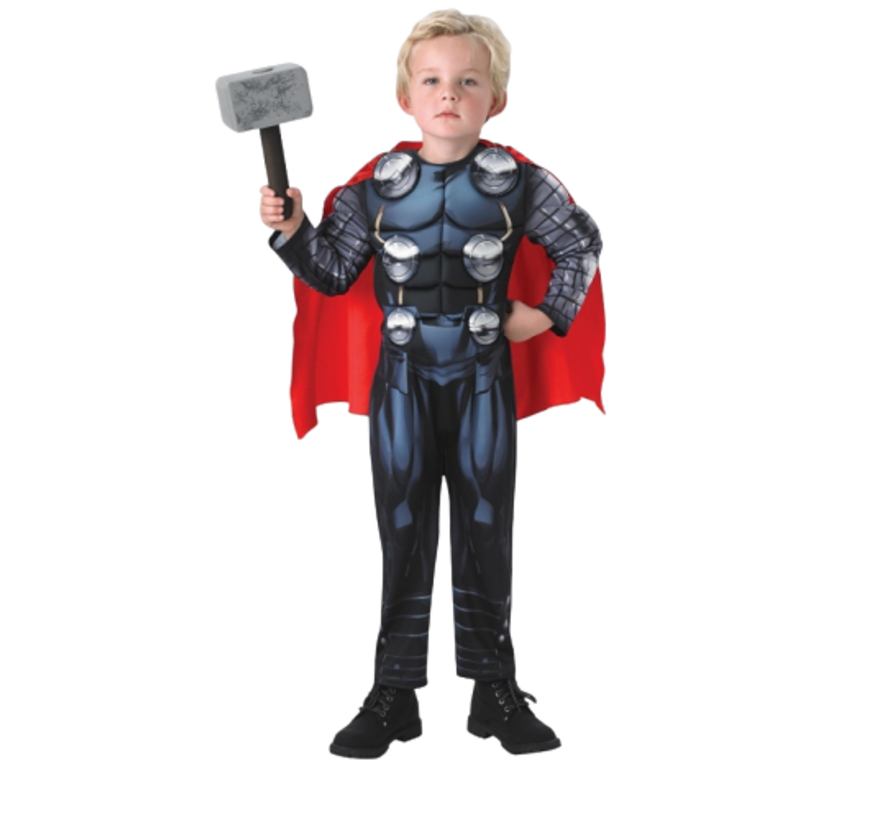 Thor kostuum kind met hammer