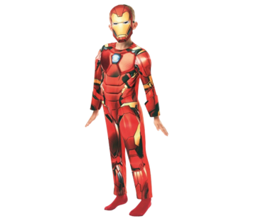 Iron man kostuum kind deluxe