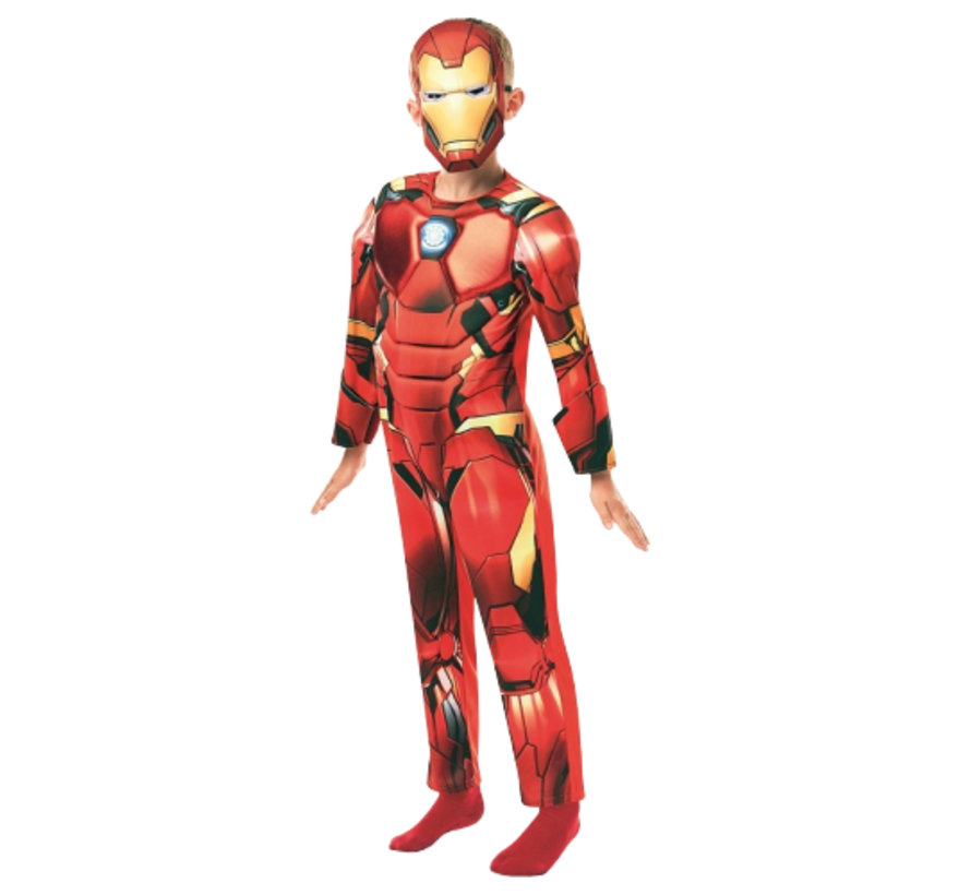 Iron man kostuum kind deluxe