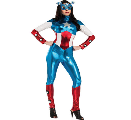 Captain America Dames kostuum