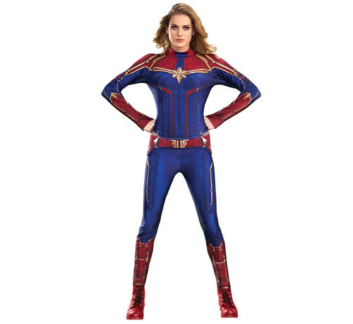 Captain Marvel kostuum volwassenen