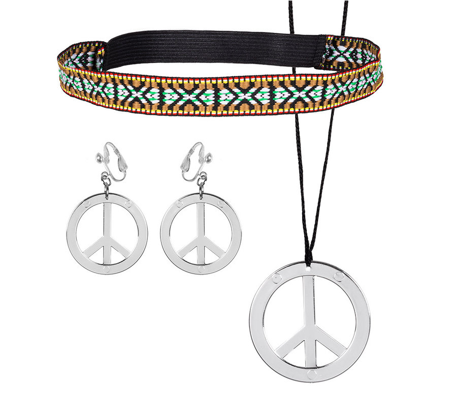 Hippie accessoires set bestellen