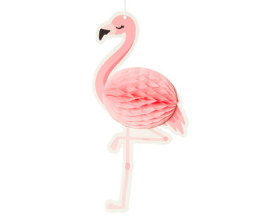 flamingo decoratie honinggraat