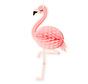 flamingo decoratie honinggraat roze