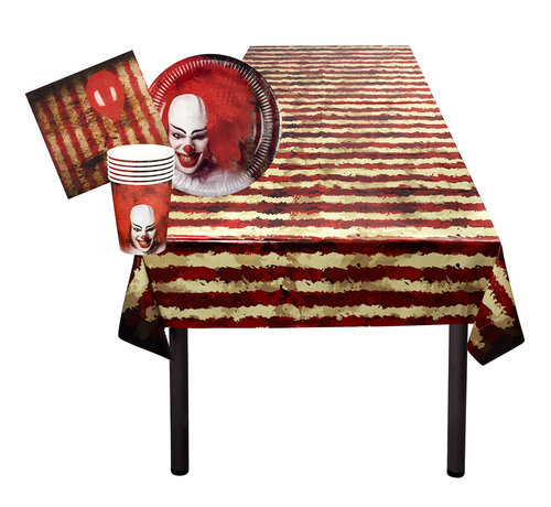 Party set horror clown