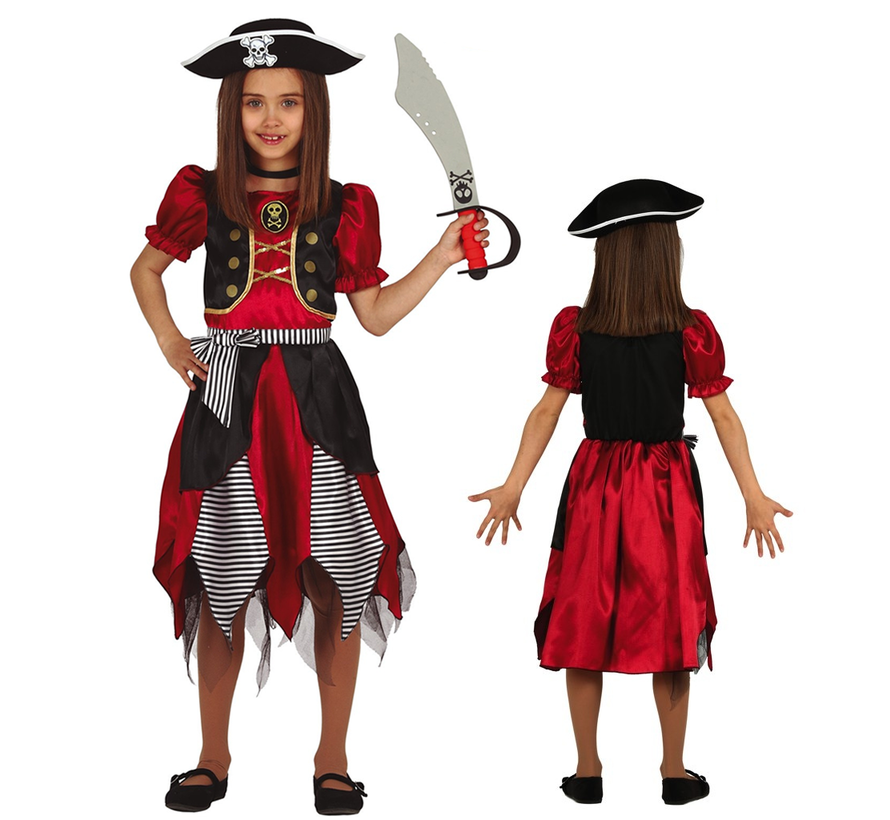 Piraten kostuum kind meisje