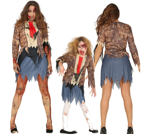 Familie zombie kostuum dames