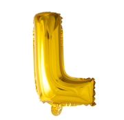 Gouden letters ballon L