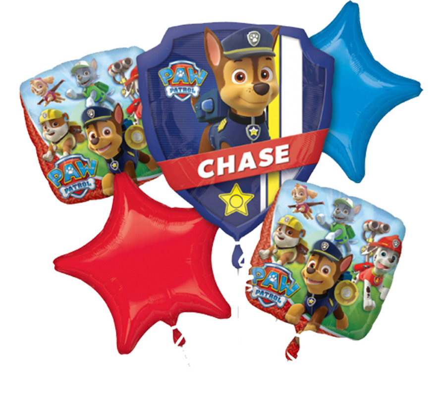 Paw Patrol Folie Ballonnen boeket