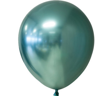 Groene  chroom ballonnen